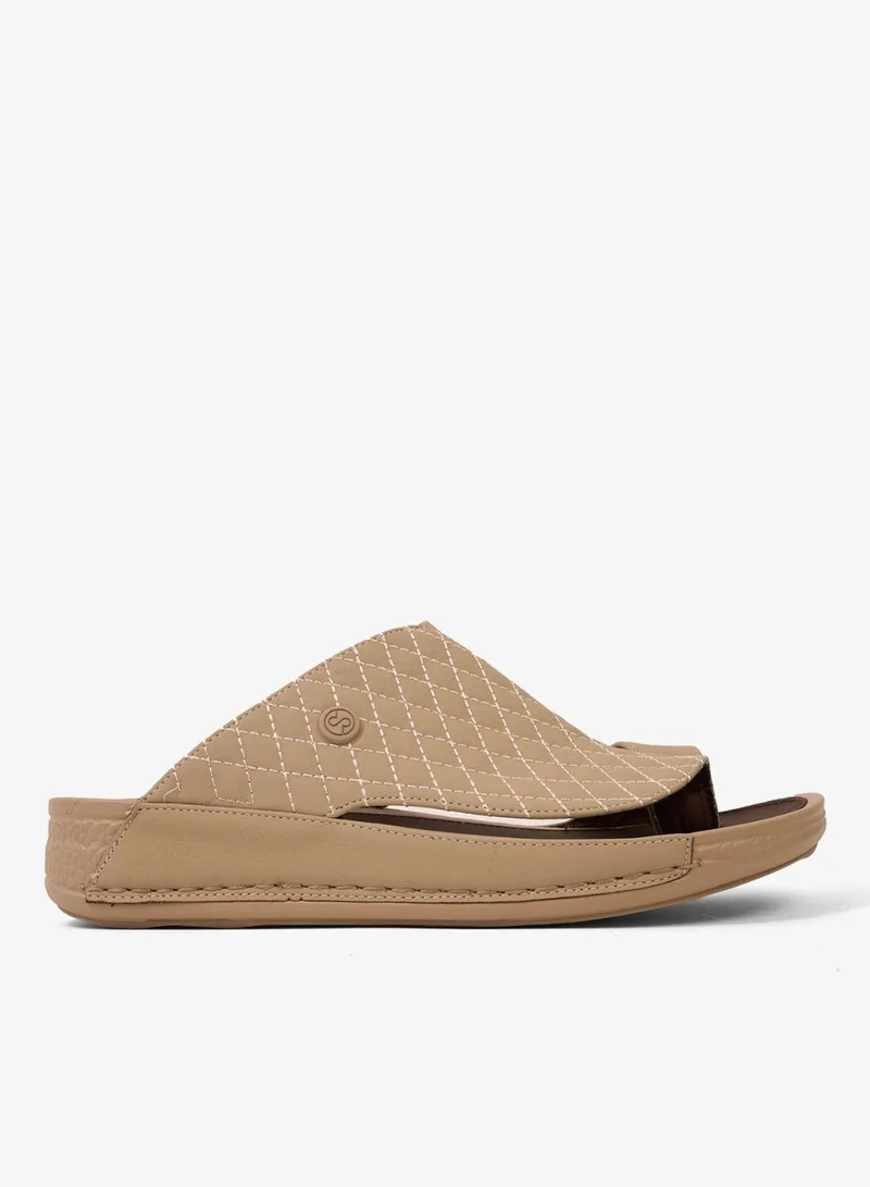 كومفورت بلس صنادل مريحة فاخرة باللون الأسود